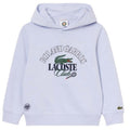 Blue - Front - Lacoste Childrens-Kids Roland Garros Edition Hoodie