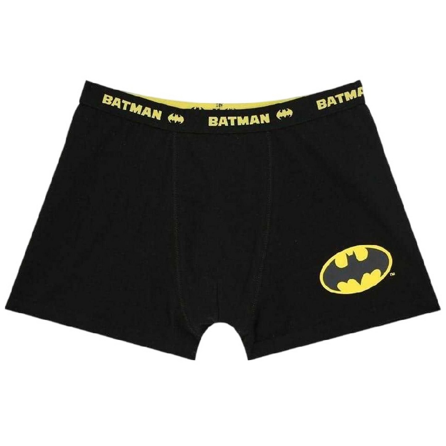 Grey-Black - Lifestyle - Batman Boys Cotton Boxer Shorts (Pack of 3)