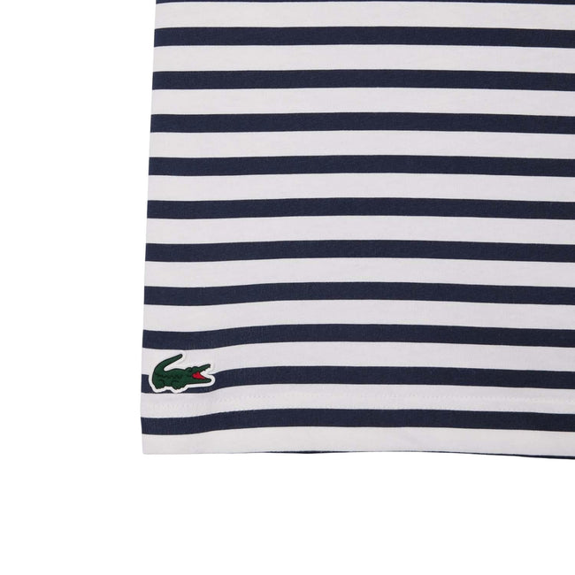 White - Side - Lacoste Unisex Adult Roland Garros Edition Ultra Dry T-Shirt