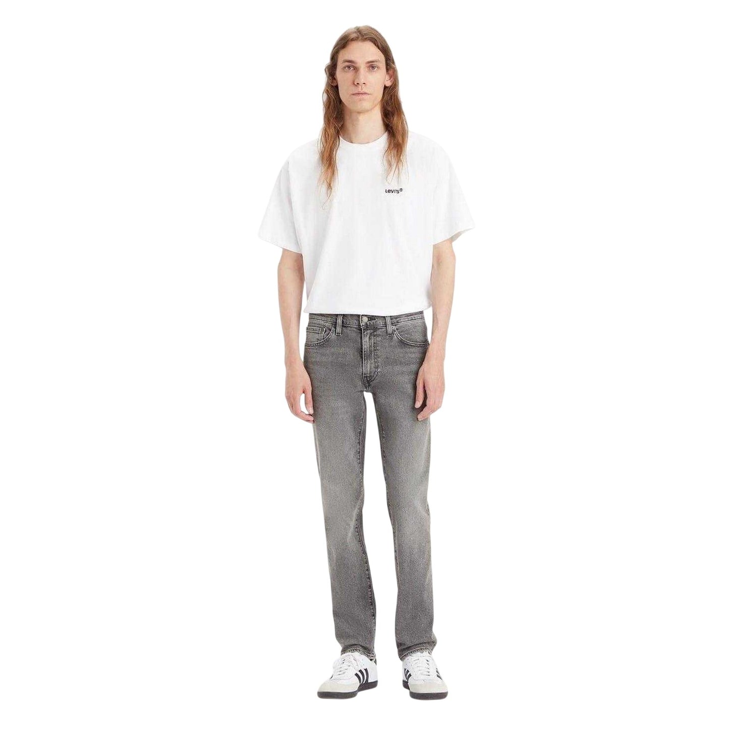 Grey - Lifestyle - Levis Mens Slim Jeans