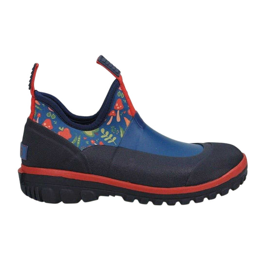 Blue - Front - Lamb Womens-Ladies Floral Rain Boots