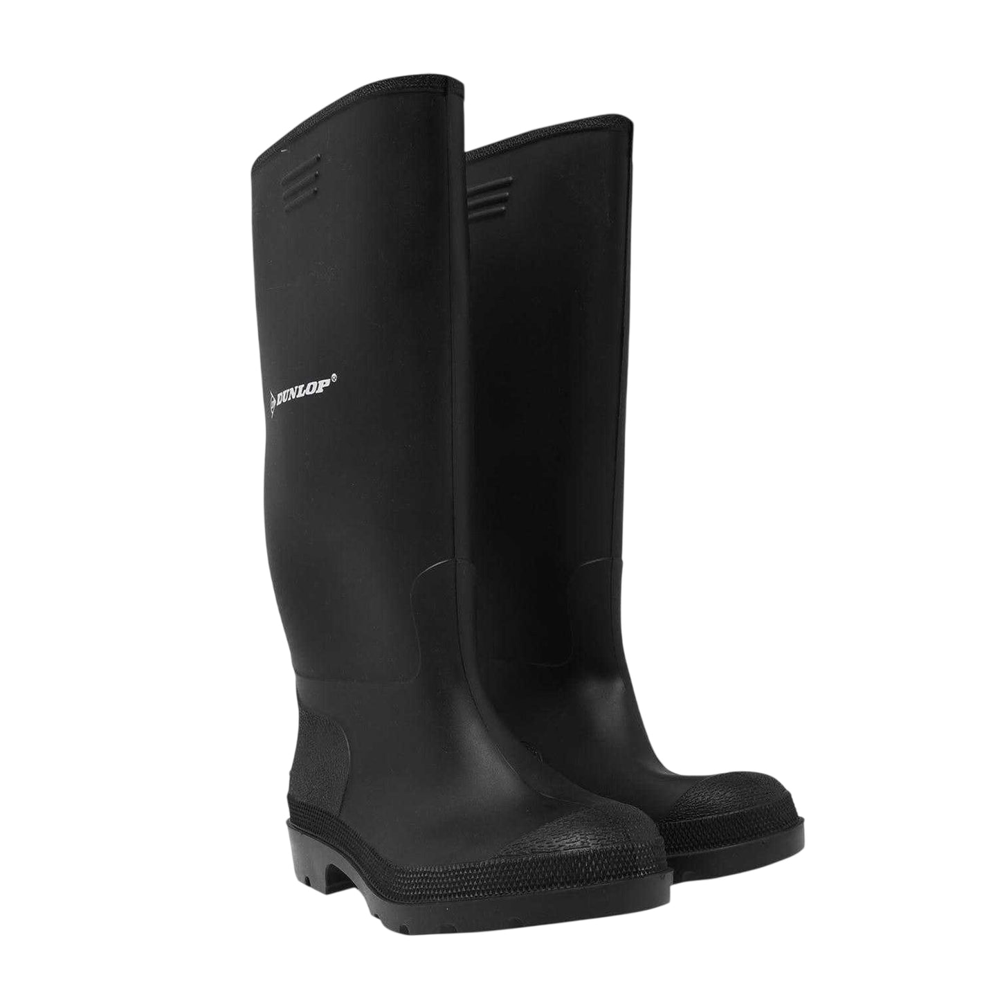 Black - Lifestyle - Dunlop Childrens-Kids Wellingtons Waterproof Rain Boots