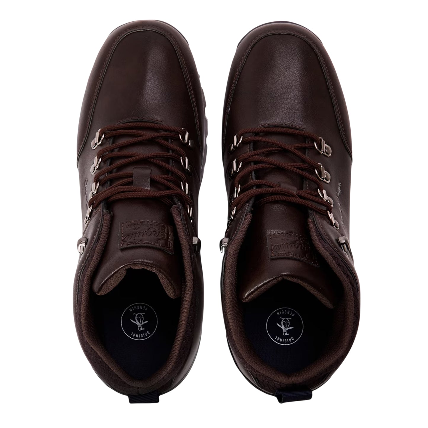 Brown - Lifestyle - Original Penguin Mens Hiking Boots
