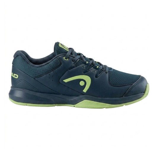 Navy Blue-Lime - Front - Head Mens Grid 3.5 Court Shoes