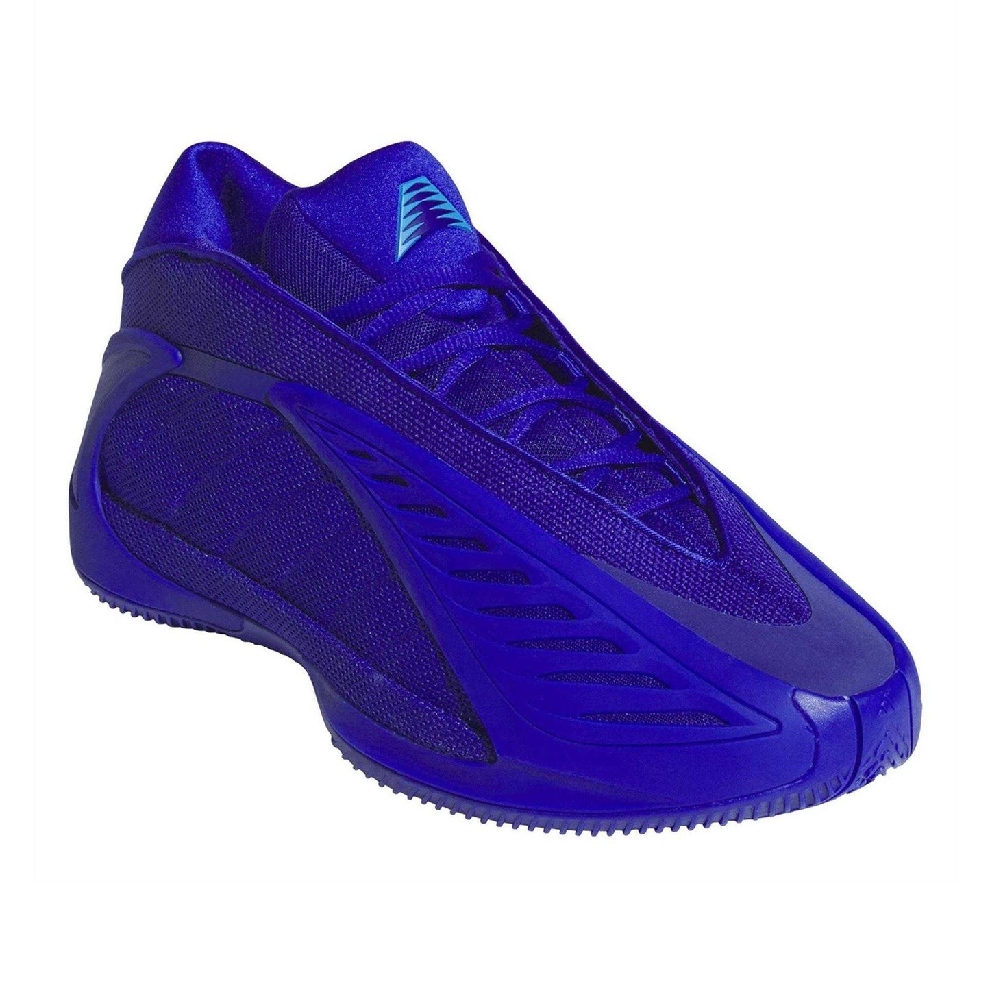 Blue - Pack Shot - Adidas Mens Anthony Edwards Mesh Trainers