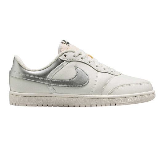 White-Silver - Front - Nike Womens-Ladies Air Jordan Skyline Trainers