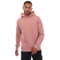 Pink - Front - Gant Mens Shield Logo Hoodie