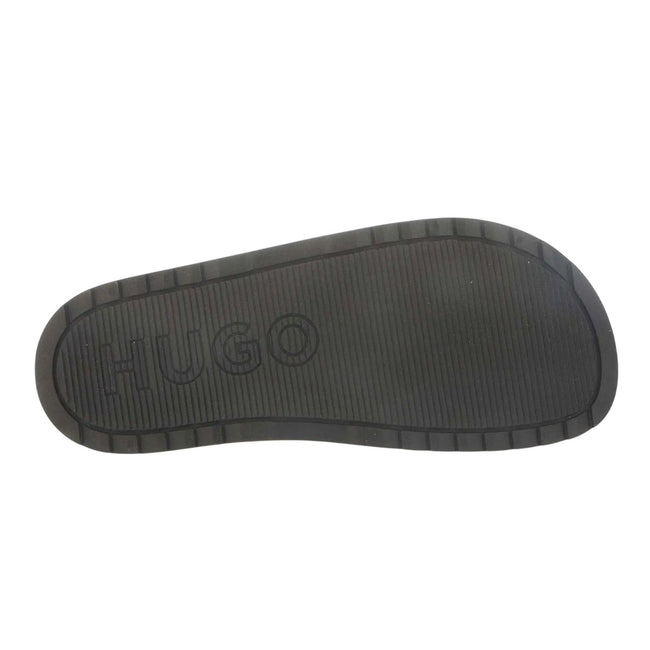 Black - Side - Hugo Unisex Adult Match Sliders