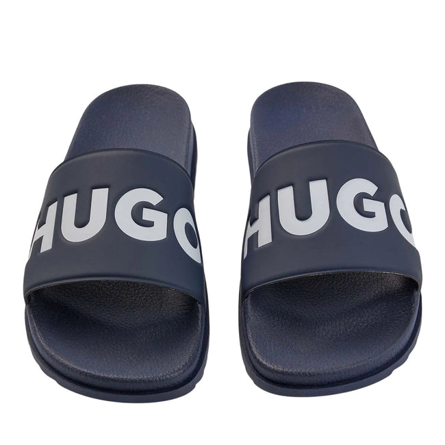 Dark Blue - Pack Shot - Hugo Unisex Adult Match Sliders