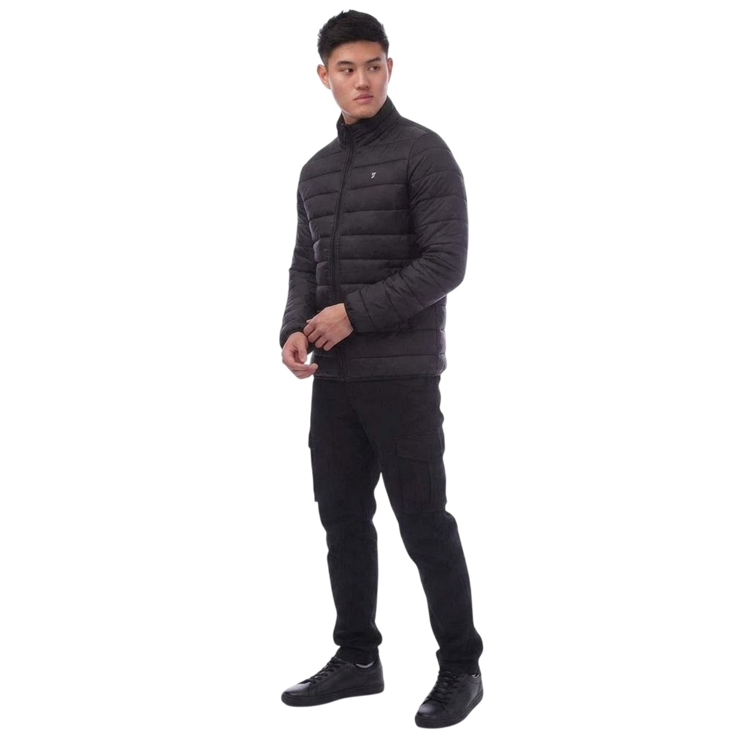 Black - Lifestyle - Farah Mens Padded Jacket
