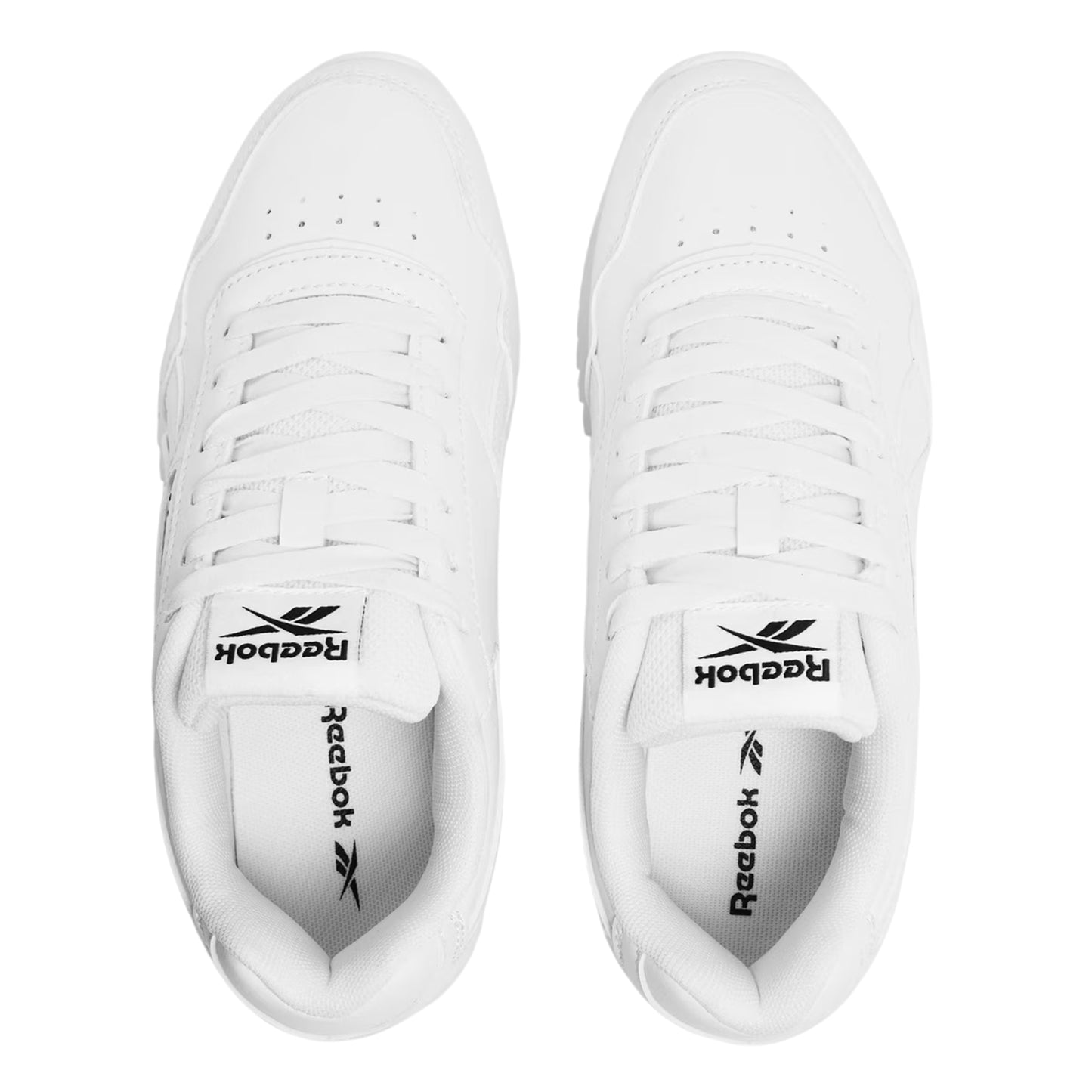 White - Lifestyle - Reebok Childrens-Kids Glideripclip Vegan Leather Trainers