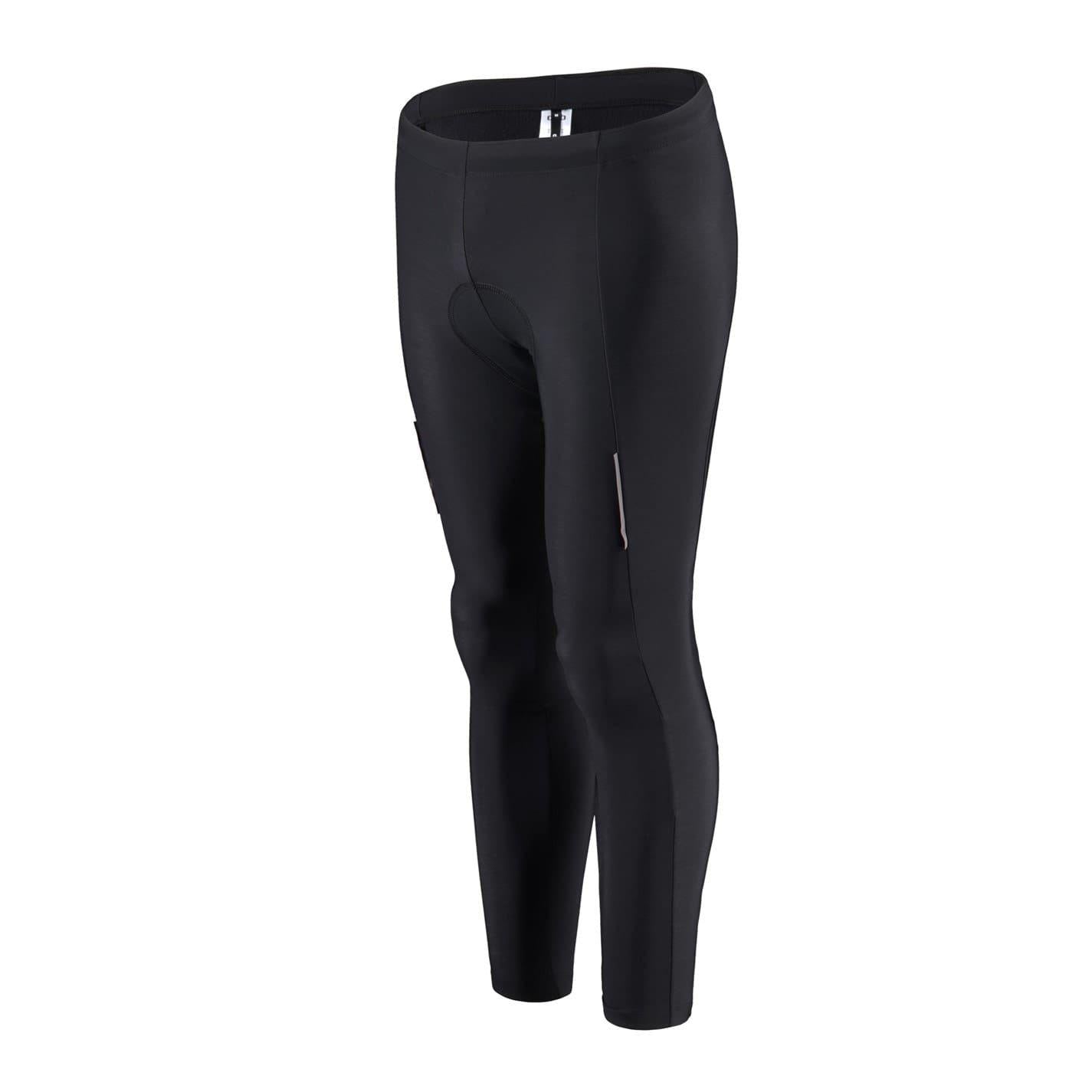 Black - Side - dhb Mens Blok Cycling Bib Tights