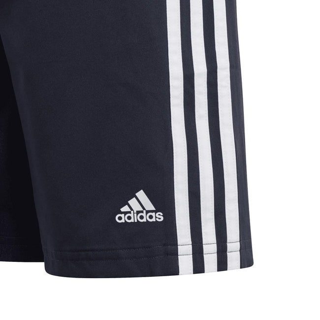 Inkwell-White - Lifestyle - Adidas Boys Essentials Chelsea 3 Stripes Shorts