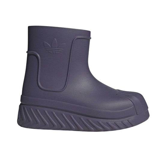 Purple - Front - Adidas Womens-Ladies Superstar Wellington Boots