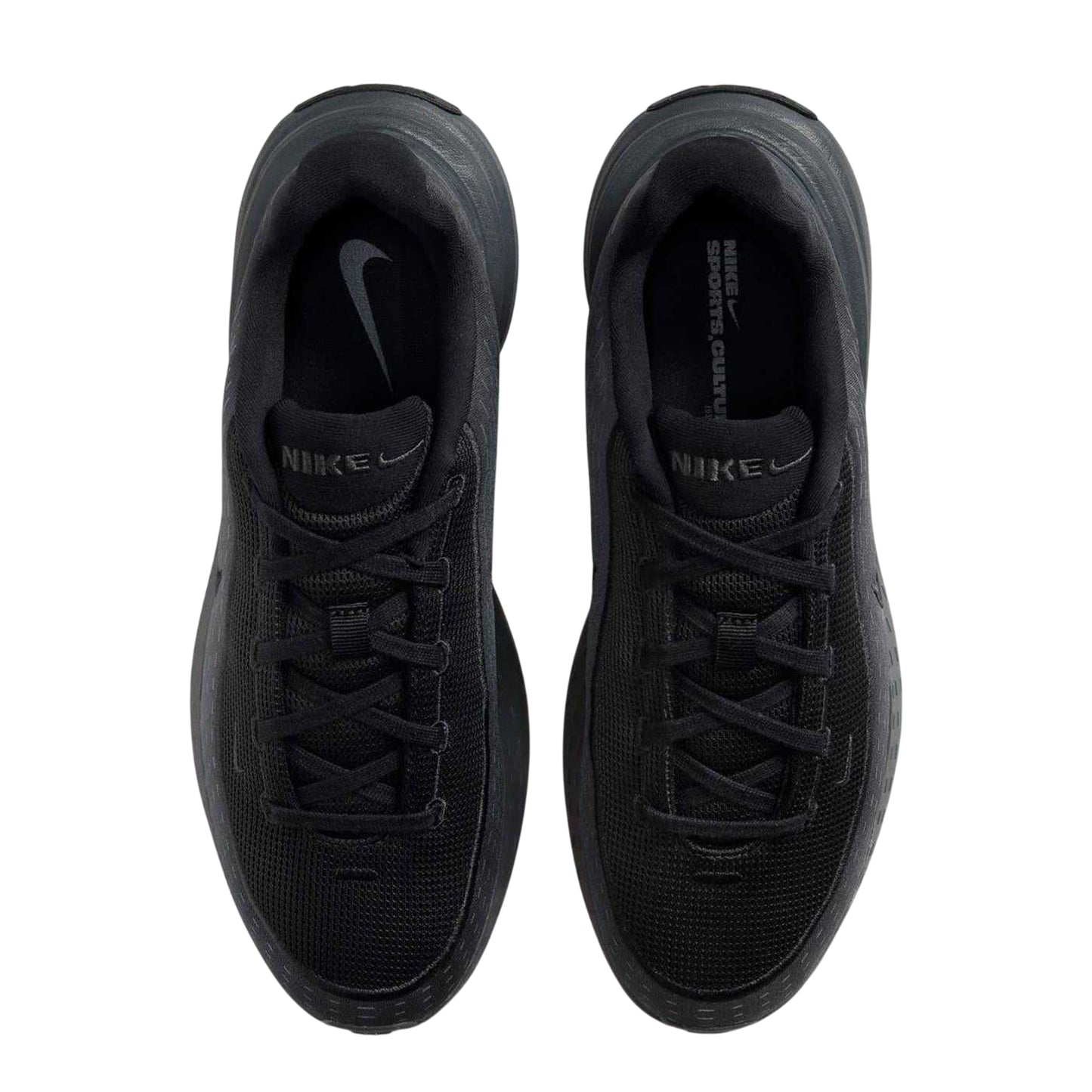 Grey-Black - Lifestyle - Nike Mens Swoosh Cushioned Trainers