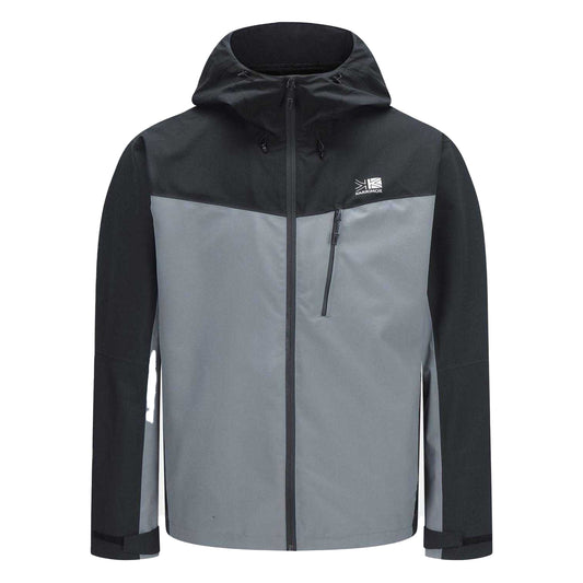 Black-Grey - Front - Karrimor Mens 4 Way Stretch Waterproof Jacket
