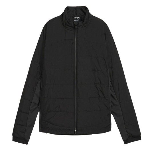 Puma Black - Front - Puma Womens-Ladies Kyley Performance Quilted Golf Jacket