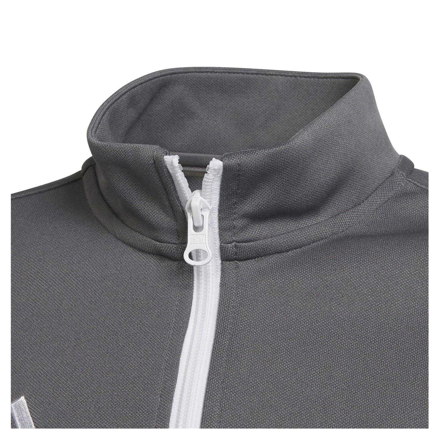 Grey - Lifestyle - Adidas Childrens-Kids Entrada 22 Long-Sleeved Tracksuit Top