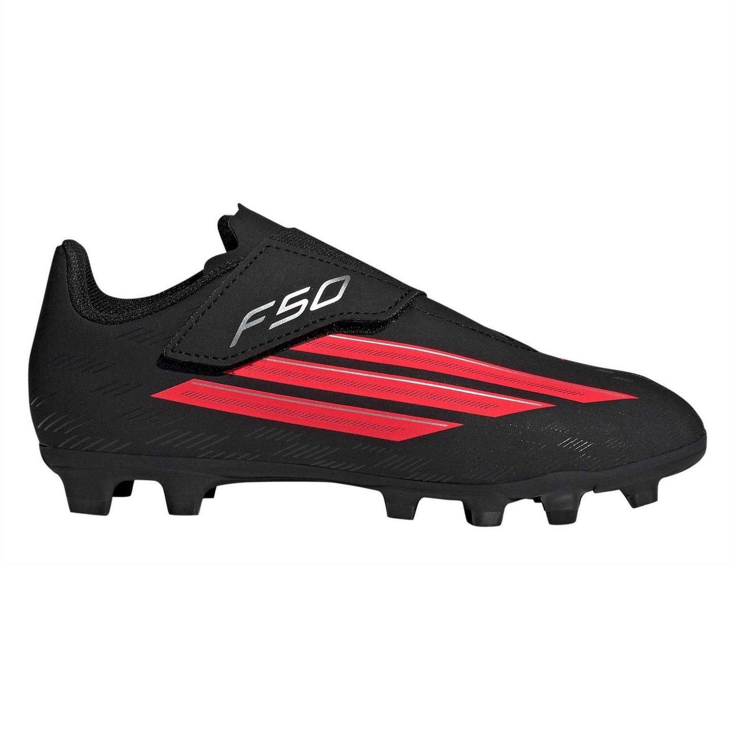 Black-Red - Lifestyle - Adidas Childrens-Kids F50 Club Astro Turf Trainers