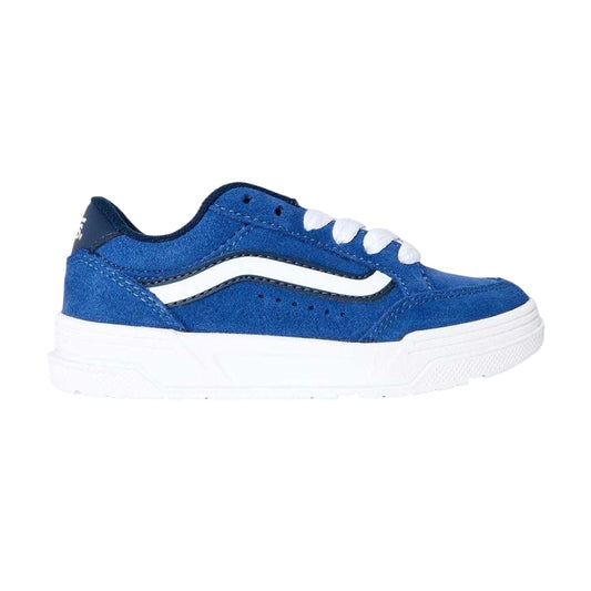 Navy - Front - Vans Childrens-Kids Ward Suede Flat Trainers
