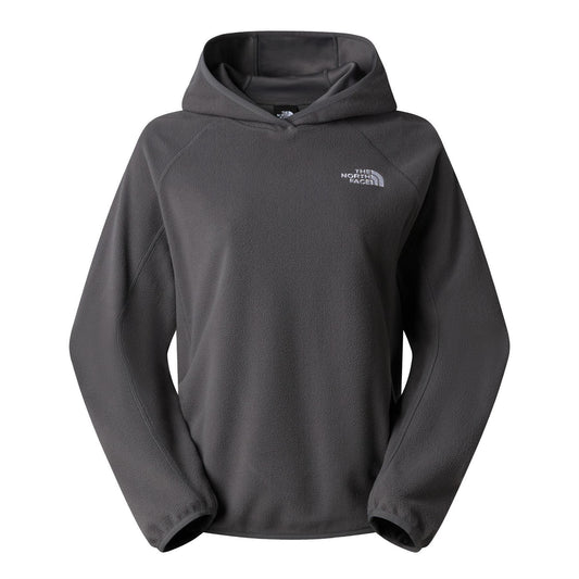 Anthracite Grey - Front - The North Face Womens-Ladies Oxara Fleece Raglan Hoodie
