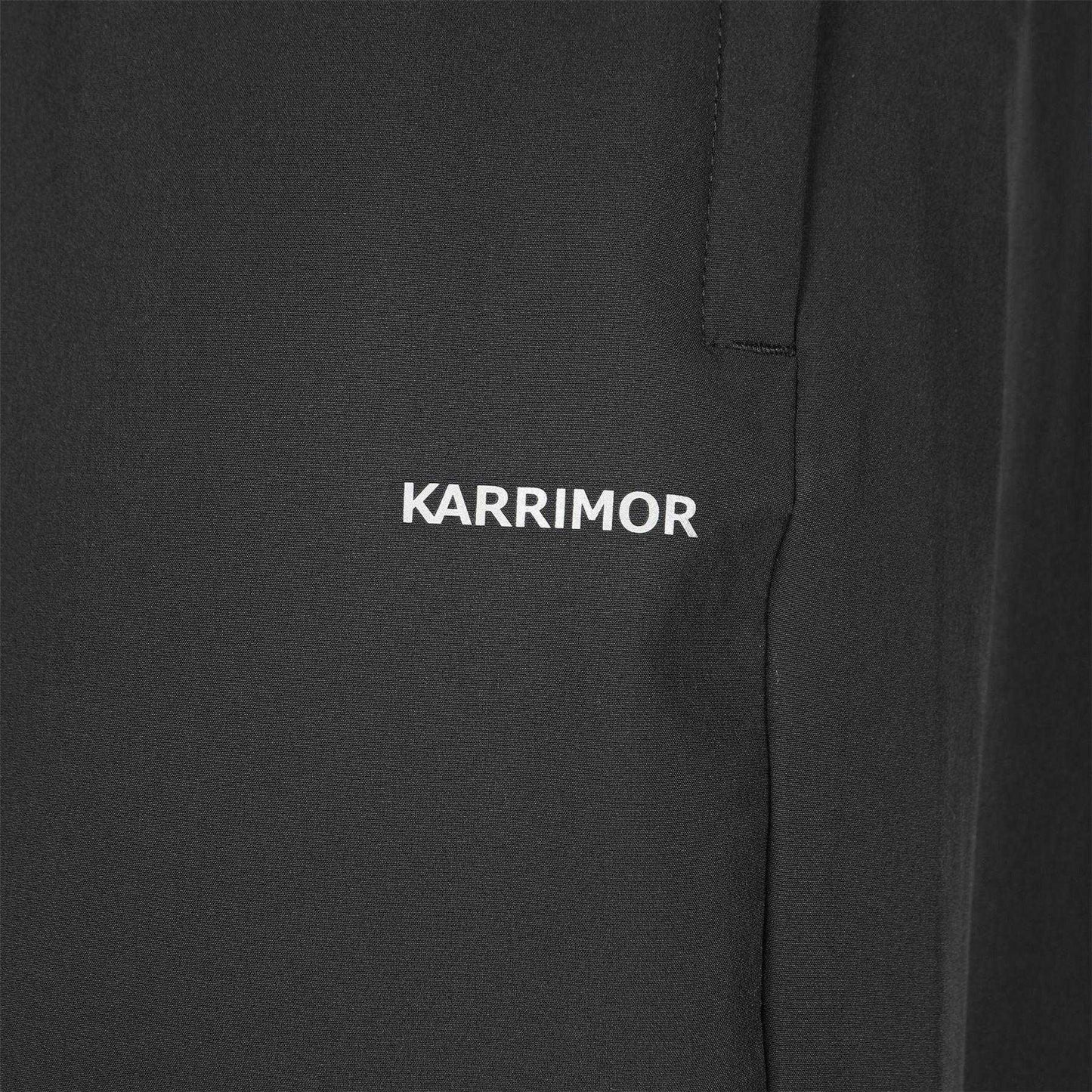 Black - Lifestyle - Karrimor Womens-Ladies Plain Cuffed Trousers