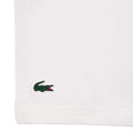 White - Close up - Lacoste Unisex Adult Roland Garros Edition Ultra Dry Tennis T-Shirt