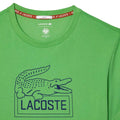 Green - Side - Lacoste Unisex Adult Roland Garros Edition Ultra Dry Tennis T-Shirt