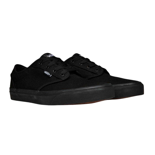 Black - Front - Vans Childrens-Kids Atwood Flat Trainers