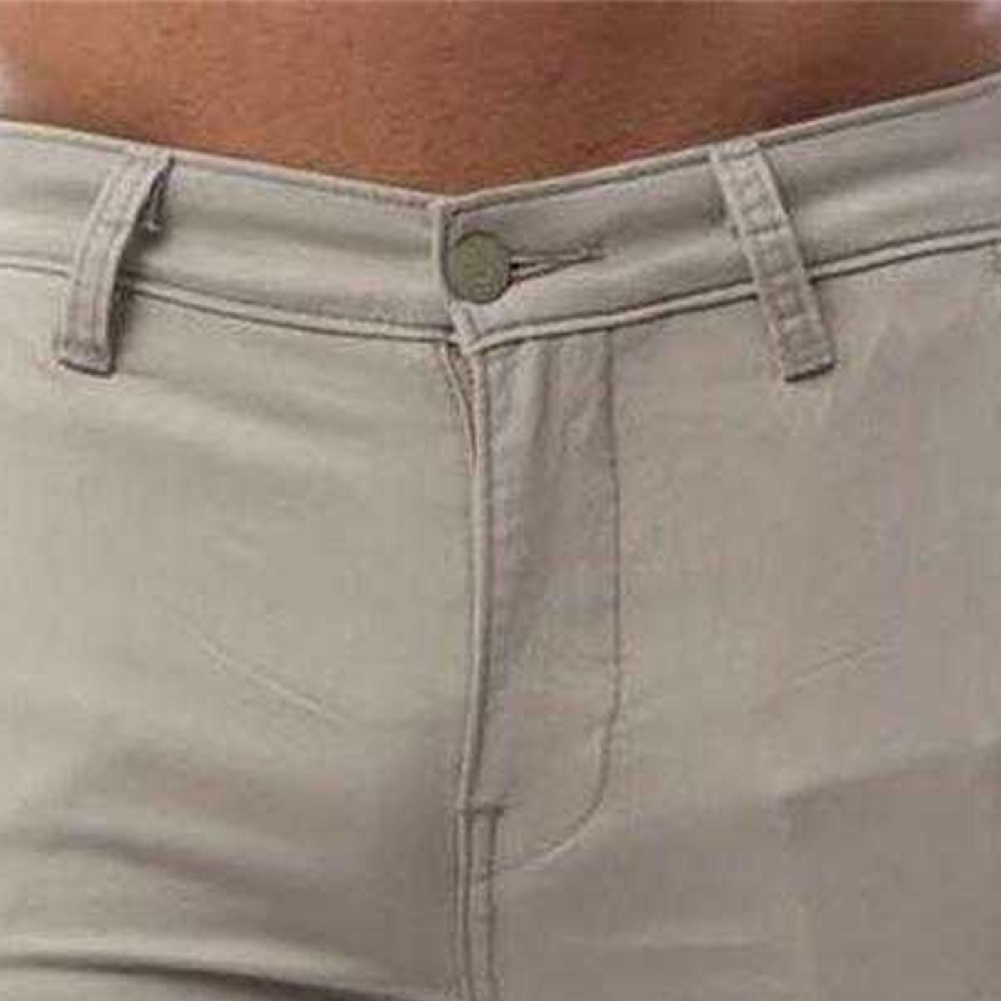 Light Grey - Side - Levis Mens Plain Slim Chinos