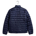 Blue - Back - Gant Mens Down Lightweight Padded Jacket