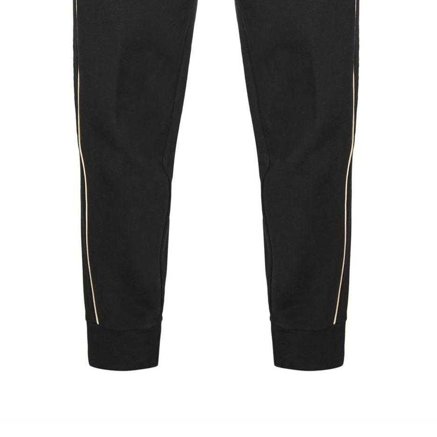 Black - Side - Boss Mens Hadiko 1 Fleece Joggers