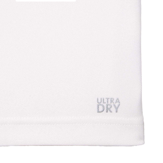 White - Close up - Lacoste Mens Roland Garros Pique Polo Shirt