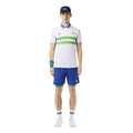 White - Lifestyle - Lacoste Mens Roland Garros Pique Polo Shirt