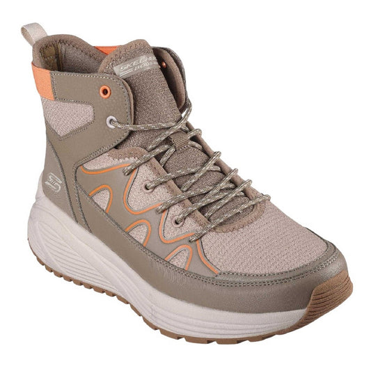 Taupe - Front - Skechers Womens-Ladies Bobs Sparrow Walking Boots