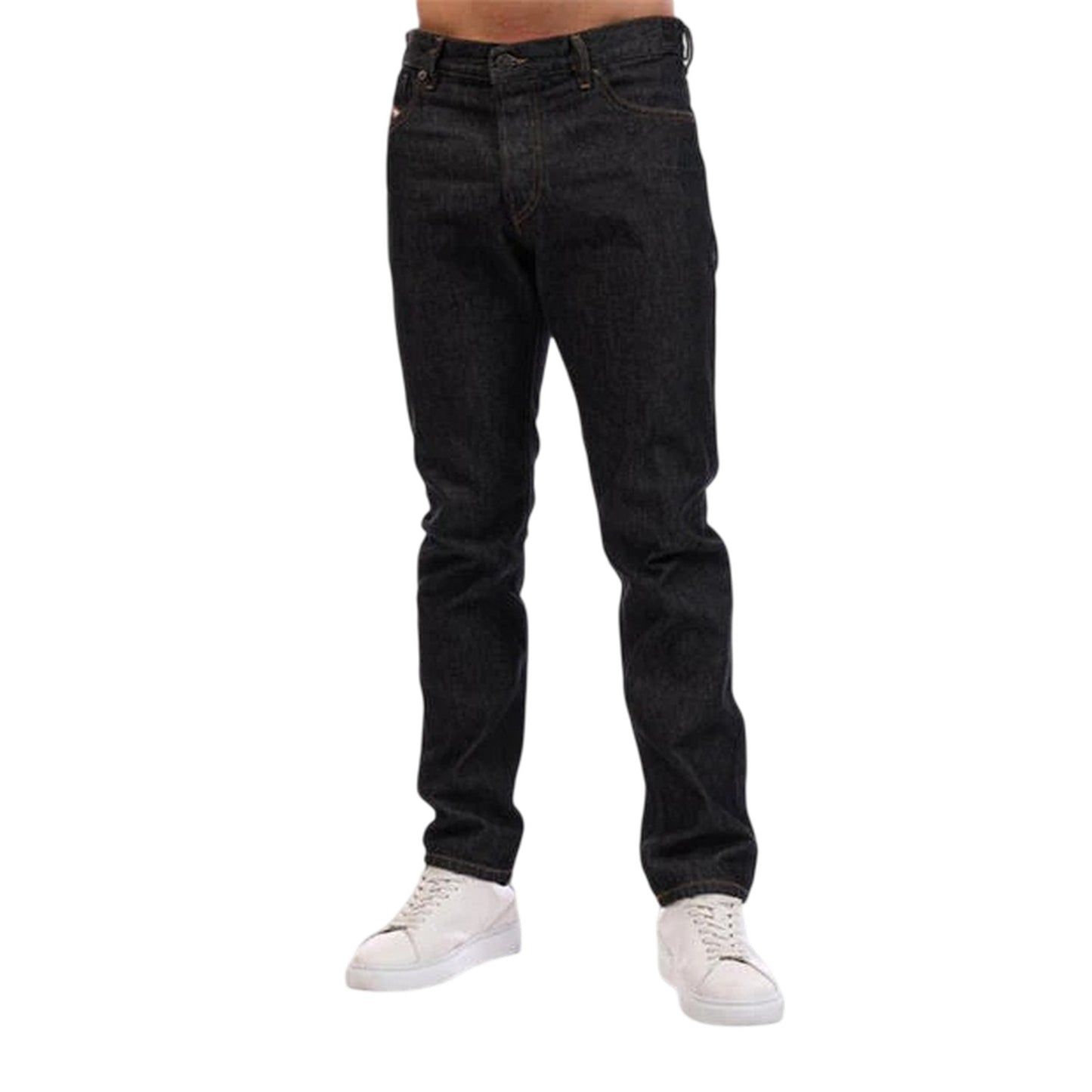 Black-Denim - Lifestyle - Diesel Unisex Adult 1995 Denim 5 Pockets Straight Leg Jeans