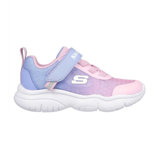 Pink-Lavender - Front - Skechers Toddler Flexblast Trainers