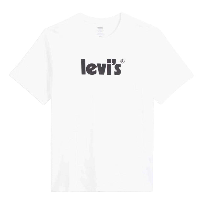 White - Front - Levis Mens Relaxed Fit T-Shirt