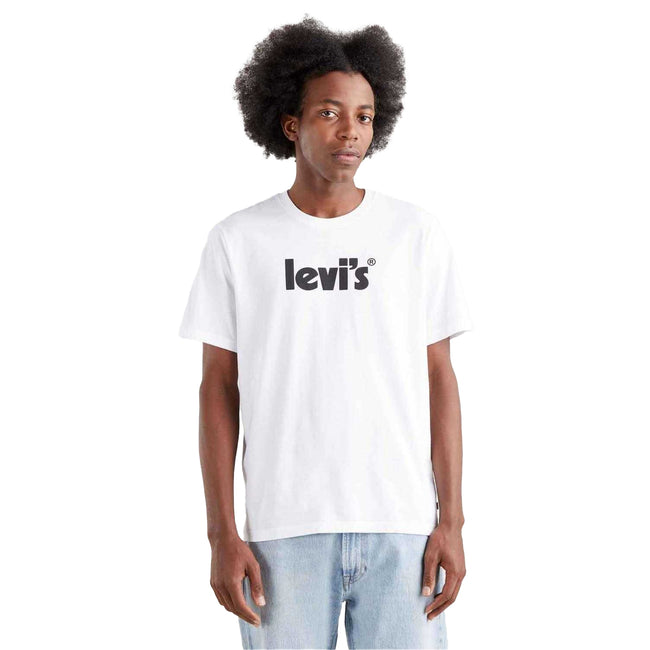 White - Side - Levis Mens Relaxed Fit T-Shirt