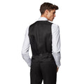 Black - Back - Boss Mens Wilson Waistcoat