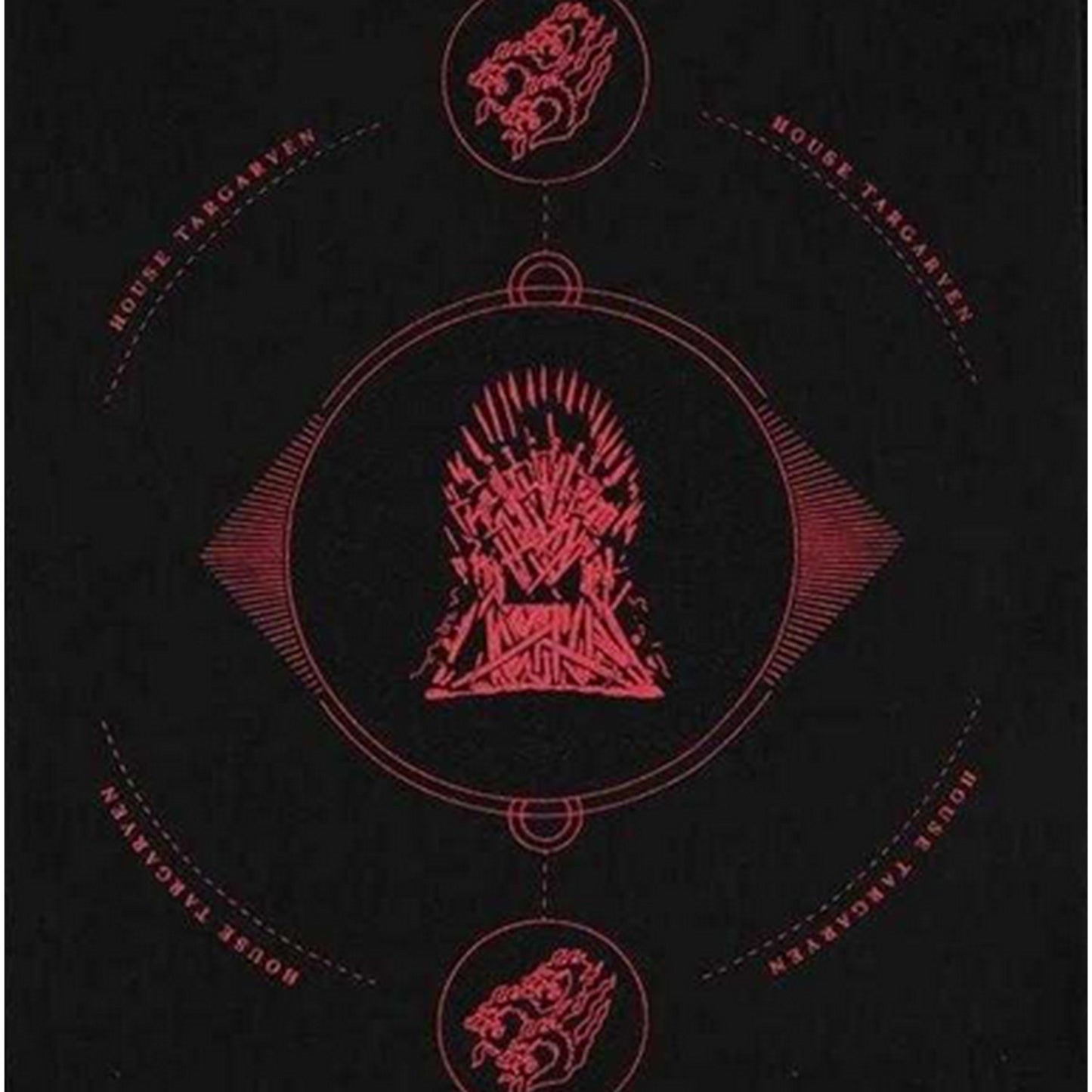 Black - Lifestyle - Game Of Thrones: House Of The Dragon Womens-Ladies Endure & Evolve Printed T-Shirt