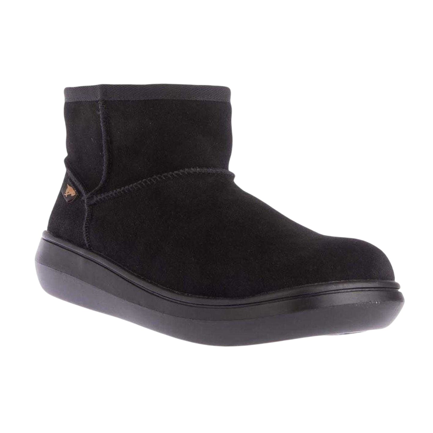 Black - Pack Shot - Rocket Dog Womens-Ladies Sugar Rush Suede Ankle Boots