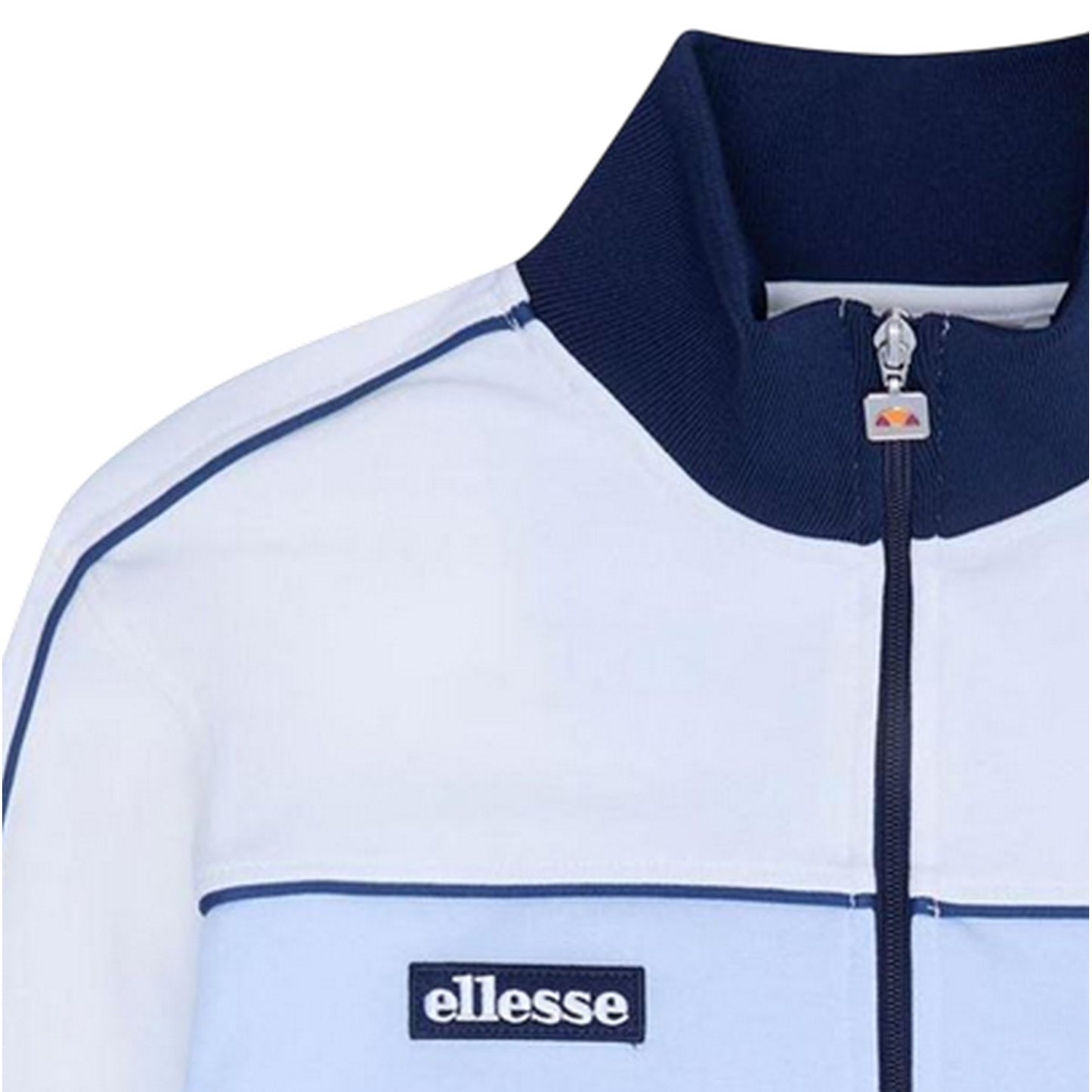 Off White-Light Blue - Side - Ellesse Mens Libros Track Jacket