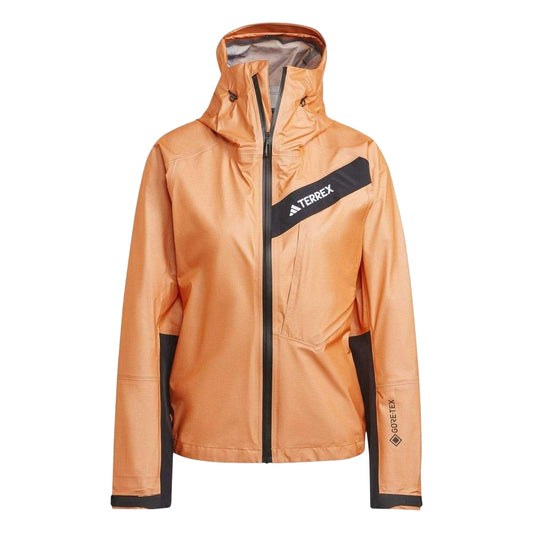 Impact Orange - Front - Adidas Womens-Ladies Terrex Raincoat