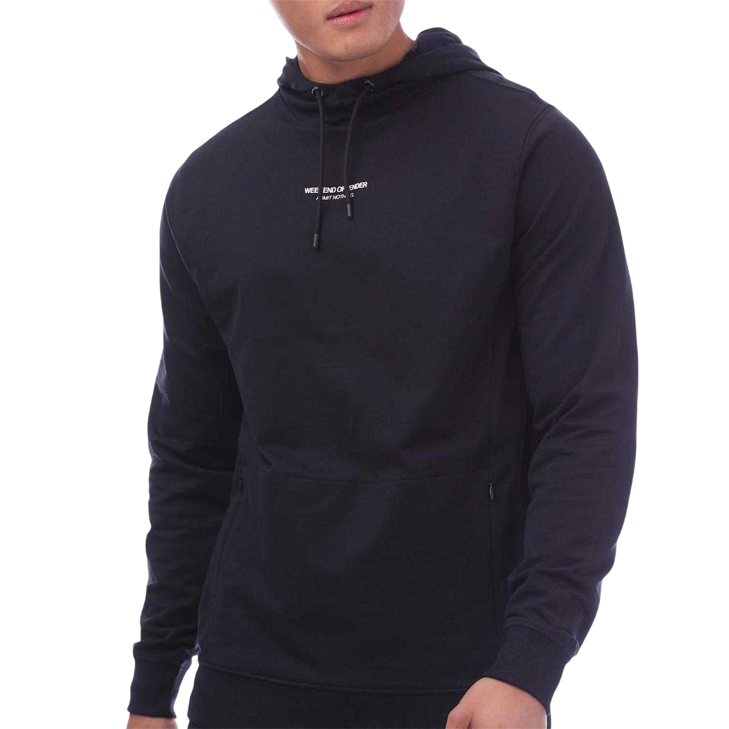 Navy - Side - Weekend Offender Mens Eclipse Tracksuit Set