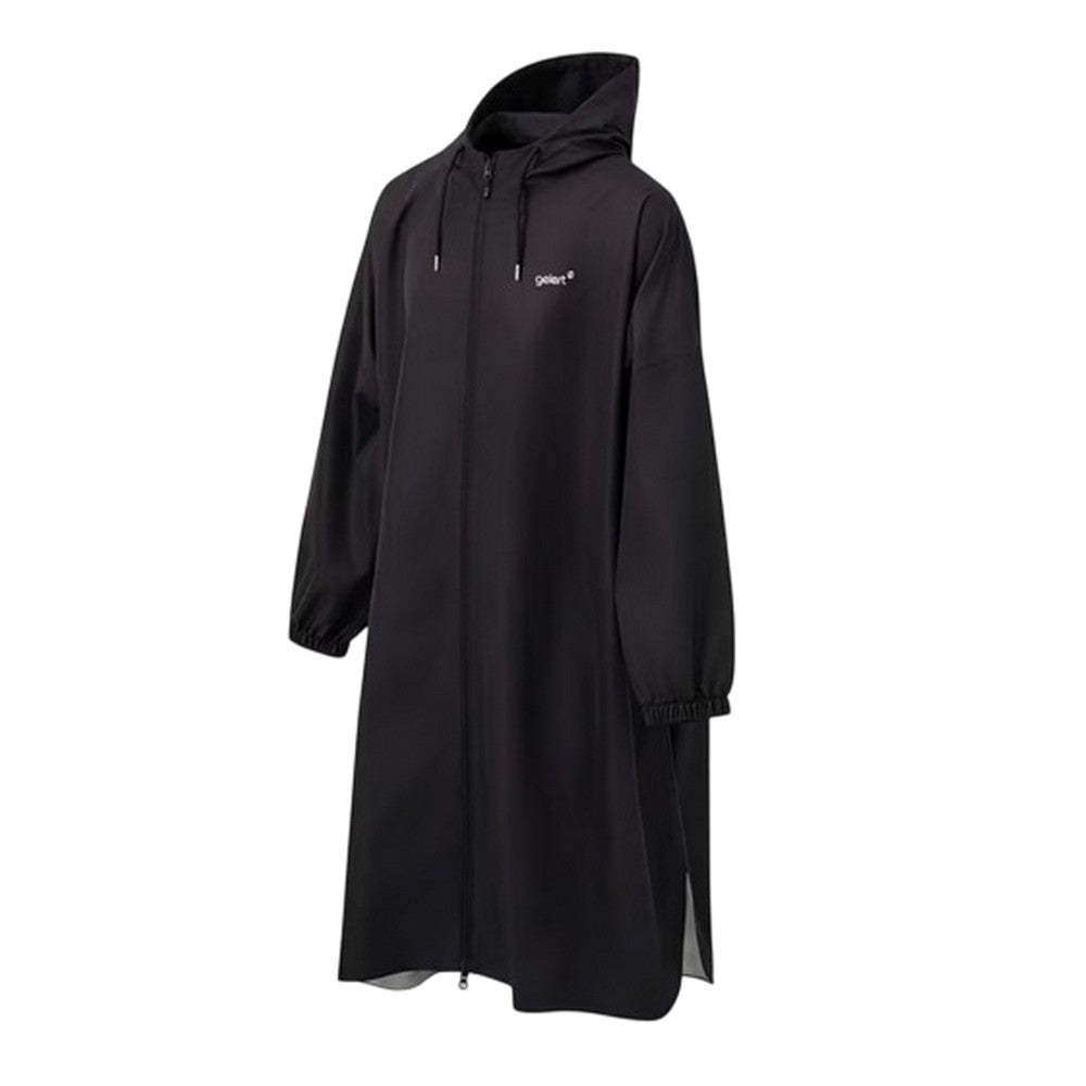 Black - Side - Gelert Womens-Ladies Oversized Waterproof Jacket