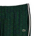Green - Side - Lacoste Mens Paris Monogram Jogging Bottoms