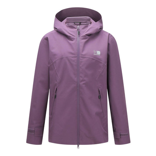Blackberry - Front - Karrimor Womens-Ladies Waterproof Breathable Hooded Jacket