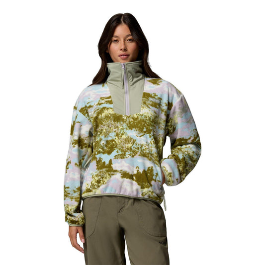Citron Tint - Front - Columbia Womens-Ladies Sequoia Half Zip Fleece