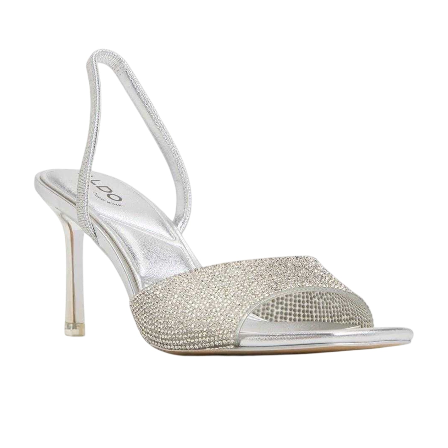 Silver - Lifestyle - Aldo Womens-Ladies Andyana Party Stiletto Heel Sandals